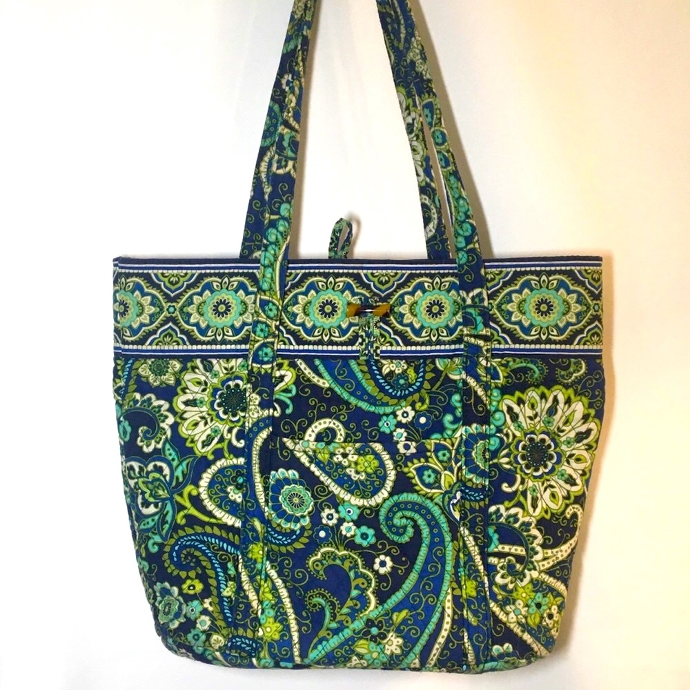 Vera Bradley Tote Bag with Rhythm & Blues Design